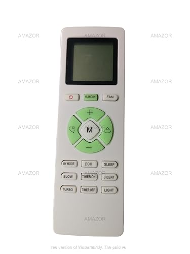 Image of Ac Remote Control Compatible For Llyod Ac Remote /Llyod Split Ac Remote /Llyod Window Ac Remote (Model 3), White