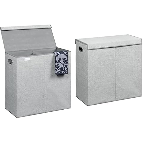 mDesign Panier à Linge Pliable Cover