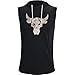 Under Armour Men's Project Rock Terry Sleeveless Hoodie (X-Large) Black