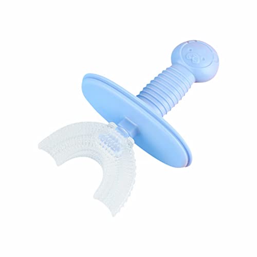 Waserce Bottle Set Baby Girl Baby Boxed Silicone Toothbrush Baby U Shape Toothbrush Waterproof Children's U Shaped Toothbrush Cartoon Silicone 2 To 12 Years Old Baby Mouth Soft Tooth Wipes For Adults #TOP3