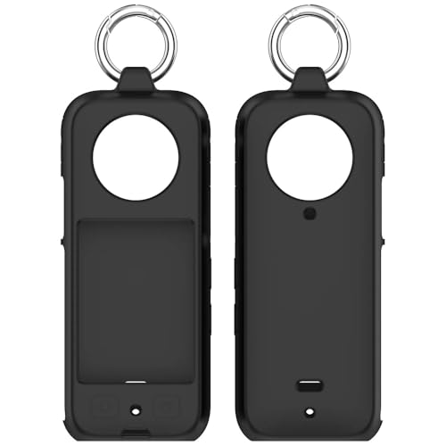 Image of M.G.R.J Silicone Protective Case Cover for Insta 360 X5 / X4 (Black)