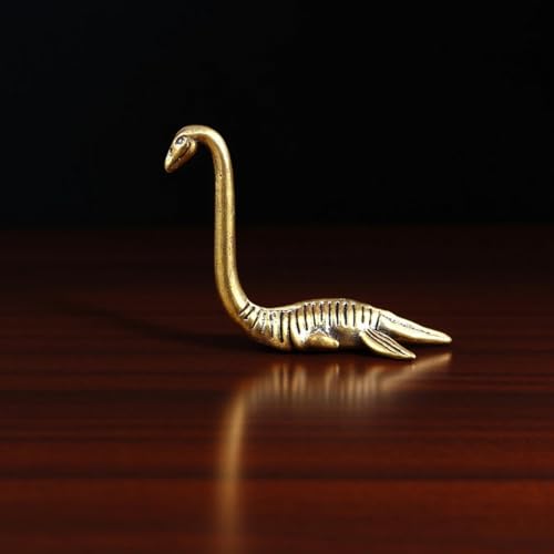 Figura colección Bronce Monstruo Lago Ness vintage miniatura 4
