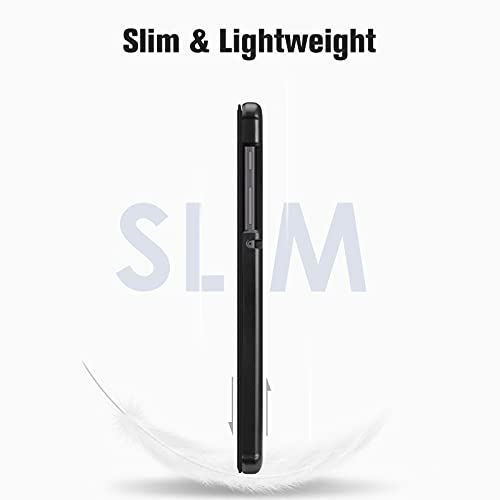 Fintie Slim Case for Samsung Galaxy Tab A7 Lite 8.7 Inch 2021 Model (SM-T220/T225/T227), Ultra Thin Lightweight Hard Back Shell Tri-Fold Stand Cover, Black by FINTIE - Image 4