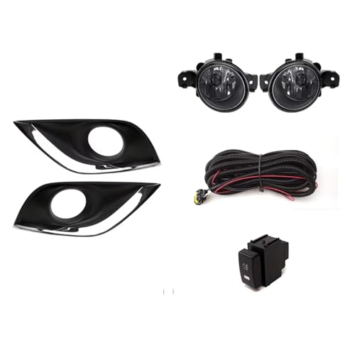 faros antiniebla Compatible Con Nissan Para Sunny Para Almera Para Versa 2014 2015 2016 2017 2018 Parachoques Delantero Luz Conducción Luz Antiniebla Con Cableado Interruptor