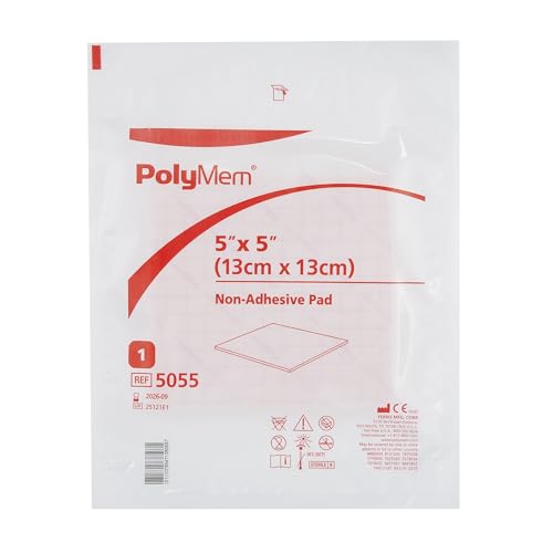 PolyMem Non-Adhesive Pad Dressings (5x5) (by the Each)