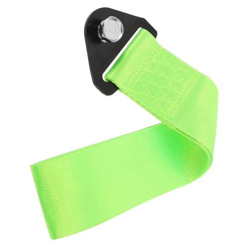 GETAJGHSD De Remorquage avec Attache Métallique Sangle De Remorquage Décorative pour Bumper De Véhicule Accessoire Automobile Fluorescent