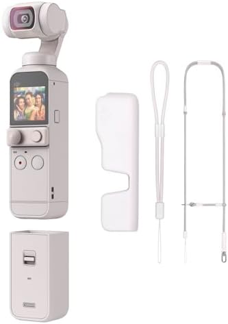 Amazon.com: DJI Pocket 2 Exclusive Combo (Sunset White) - Pocket 
