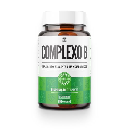 Suplementos Alimentares: o que são e para que servem 5 Complexo B 60 Cápsulas - Iridium Elements