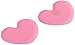 Foot Petals Tip Toes Foot Cushions-Pink Hearts-1 pair