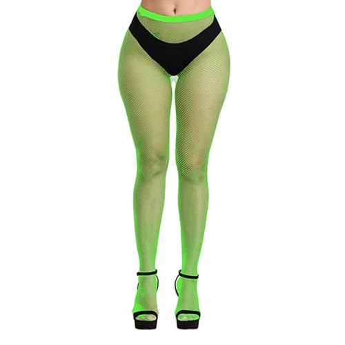 Image of Bestjybt Womens Fishnet Tights High Waist Mesh Fish Net Stockings Pantyhose | Cool Pattern, Sexy, Perfect For Daily Use, Costume Halloween Cospaly, Versatile, Stretchy, Non-Itchy, Great Fit