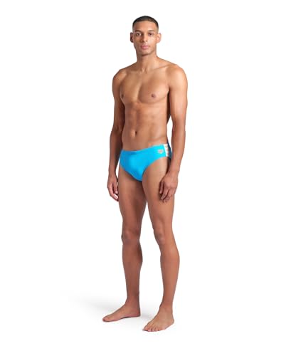 Image of Arena Mens Arena Feel Men's Icons Solid Swim Briefs