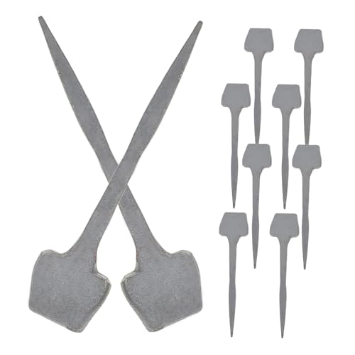 Abaodam 10pcs Practical Horse Fixators Horseshoe Nails for Horseshoe Hoof Nails Fixing Tool