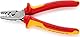 KNIPEX Crimpzange für Aderendhülsen isoliert mit Mehrkomponenten-Hüllen, VDE-geprüft 180 mm, 97 78 180