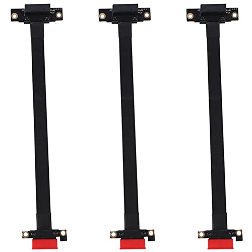 Riser PCI Express 1X à 1X plaqué or assurant une conductivité maximale pour BTC