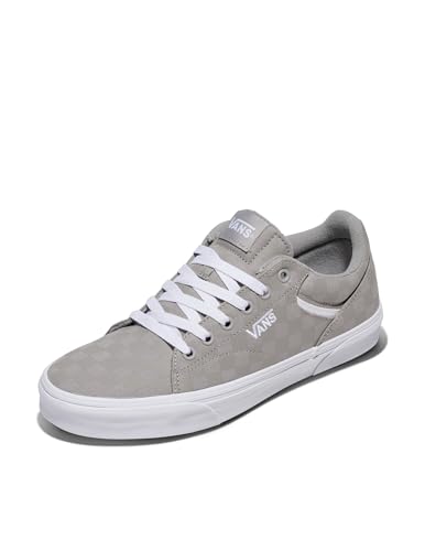 Vans Mens Seldan Shoe - Retro Tennis Inspired Sneakers for Fashion Work & Everyday Wear