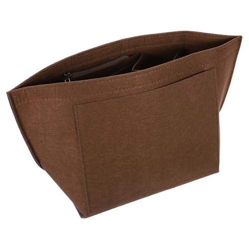 Organiseur de sac à main portable feutre sac de rangement doublure sacoche zippée et fourre-tout
