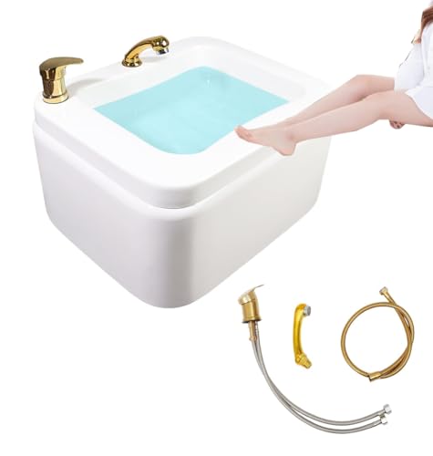 Bañera de spa para pies acrílica con masaje y calor