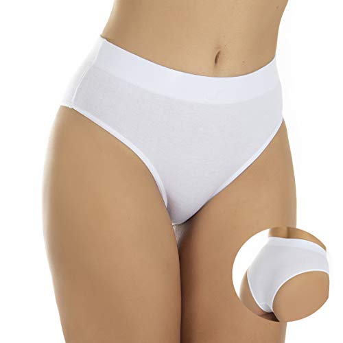 Kit com 10 Calcinhas Cintura Alta Ajuda a Segurar a Barriga