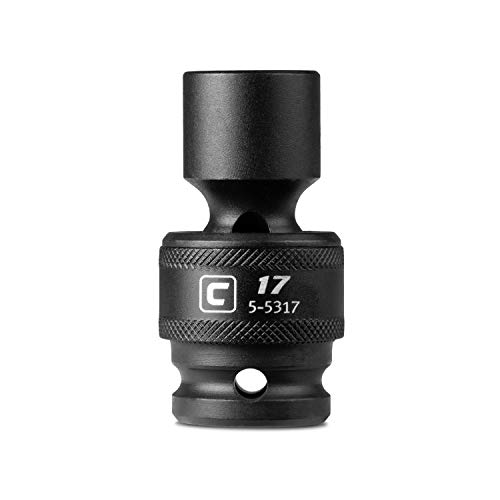 Image of Capri Tools 17 mm Universal Impact Socket, 1 /2-Inch Drive, 6-Point, Metric