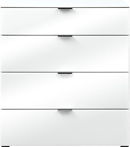 CS Schmal SOLO 700 Kommode | In Eiche und Weißglas | 181 x 99 x 42 cm - 60.263.505/7200 CS Schmal SOLO 700 Kommode | In Eiche und Weißglas | 181 x 99 x 42 cm