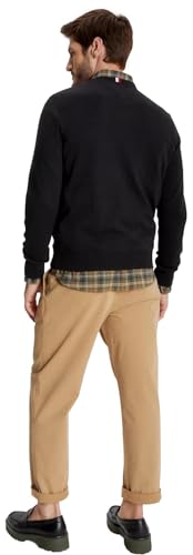TOMMY HILFIGER Men's Signature Solid Crewneck Pullover Sweater 2025 Collection4