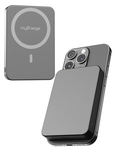 myCharge CliqAir 10000mAh Magnetic Power Bank – Ultra-Thin 0.5