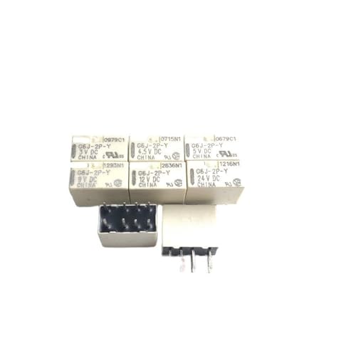 Relé G6J-2P-Y 12VDC para domótica residencial y automatización de persianas