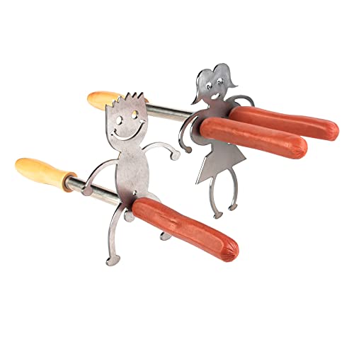 Set de 2 Pinchos telescópicos para BBQ 30 pulgadas miniatura 4