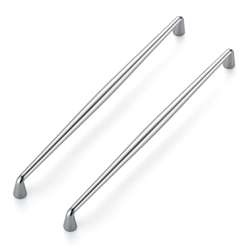 Image of Ravinte 30 Pack 10 Inch Polished Chrome Kitchen Cabinet Handles Solid Zinc Alloy Cabinet Pulls Cupboard Hardware Drawer Handles