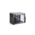 FurDreams 24in Dog Cage Crate Cover – Pet Windproof Cage Cover with 2 Doors (Front & Side) with Breathable Air Mesh – Heavy Duty Box Perfect for Puppy Training (S)