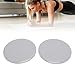 Keenso 2pcs Core Sliders,Dual Sided Workout Sliders for Abdominal Core Workouts (Grey)