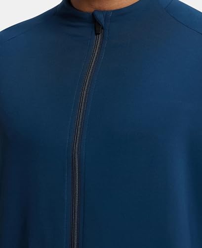 Image of Jockey SP17 Men's Soft Touch Microfiber Elastane Stretch Thumbhole Jacket with Stay Dry Treatment