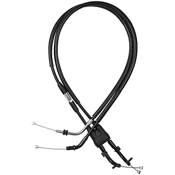 Kabel sterujący motocyklem Kabel gazowy (pociąganie/pchanie) Kompatybilny z Yamaha XJ 600 NH/NN/SH / 4KA-26302-01