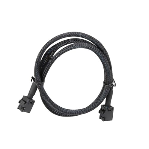 Cable interno HD S-AS 12G SFF-8643 a 4 SATA 0.5m miniatura 3