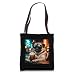 Funny Pug Drinking Iced Coffee Cute Dog Meme Tote Bag