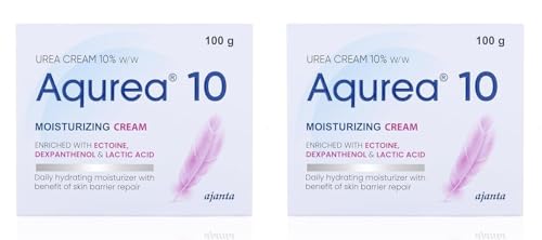 Image of AQUREA Cream 10% � Deep Moisturising & Exfoliating Cream for DryRough & Thickened Skin with Triple Action HydrationKeratolytic & Barrier Repair � Dermatologically Safe � 100gmPack of 2