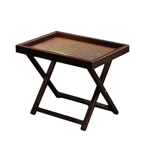Bandeja para Cama Mesas auxiliares Plegables con Patas extraíbles, bandejas de TV multifunción, mesita Noche, Ahorro Espacio for el hogar para Comer(Color2)