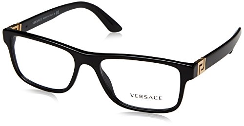 MEN VERSACE EYEGLASSES VE3211 GB1 Black Frame 55-145