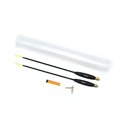 Sbirulino® Lot de 2 flotteurs de pêche à l'anglais (10 à gr. 20) Match de compétition. Boîte...