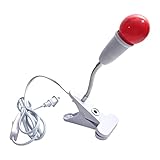 Fuyunohi Darkroom Safe Light Portable Red Lamp with Clip Desk Light Suitable for Processing B&W Film and B&W...