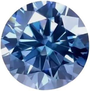 3.04 Ct Certified Natural Diamond – Royal Blue, Round Brilliant Cut, VVS1 Clarity, D Color, 9.50mm Loose Gem for Fine Jewelry & Custom Rings