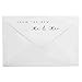 GSM Brands Thank You Cards for Wedding (Mr and Mrs Theme) - 100 Cards with Envelopes