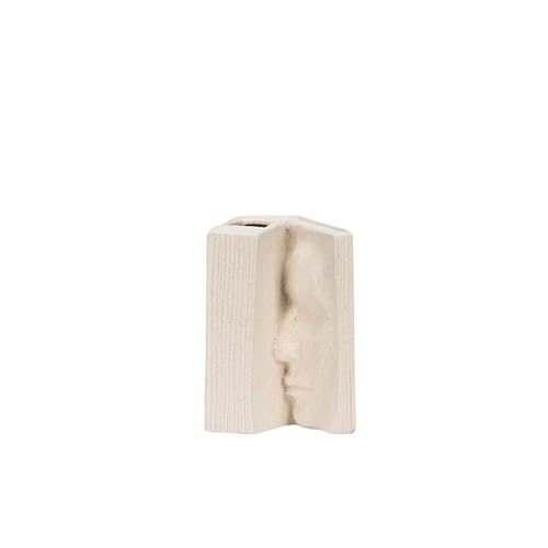 EINES Bookends European-style Plain-fired Ceramic Vase Hydroponic Dried Flower Insert Hotel Cafe Decoration Ornaments