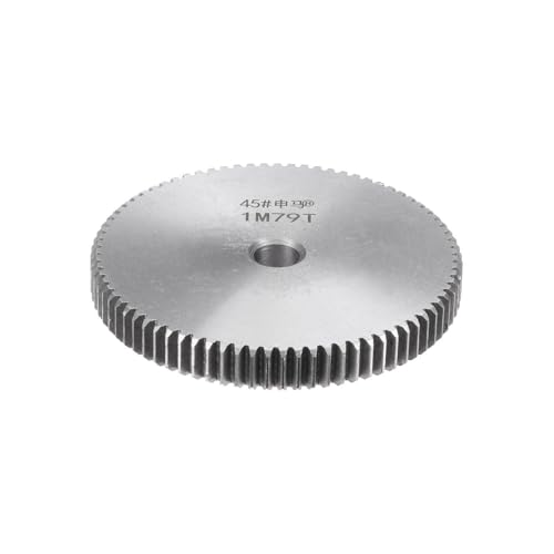 Tool Parts and Accessories Straight Spur Gear 10mm Inner Aperture 79T 1 Module 45# Steel Motor Gear (#CN-140824-14909)
