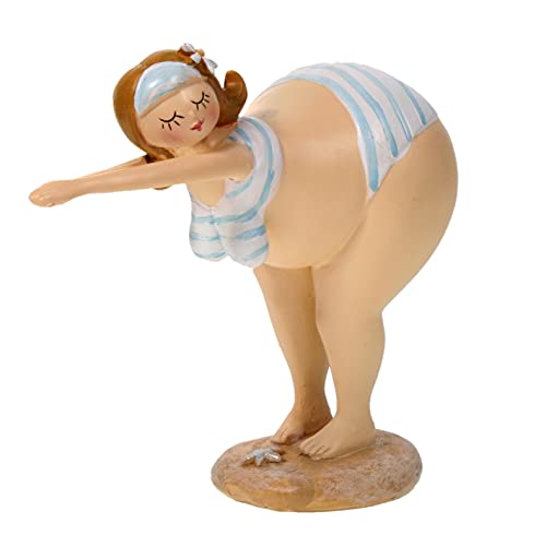 Badenixe im Bikini startend 13 cm Mädchen Rubensfrau mollige Dame Dicke...