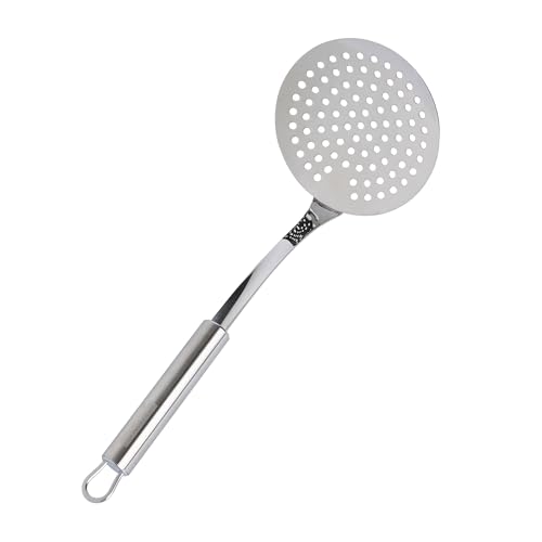 Restaurantware Stainless Steel Skimmer Spoon - 36 Pack - German ...