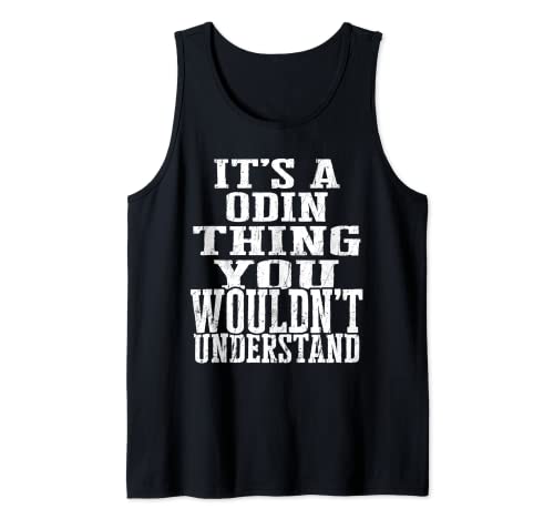 It's A Odin Thing Matching Family Reunion First Last Name Tank Top