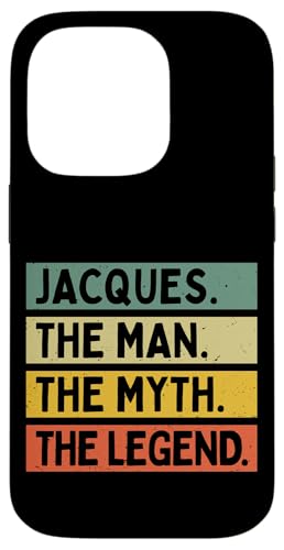 Jacques The Man The Myth The Legend �ʔ������� �X�}�z�P�[�X iPhone 14 Pro �p