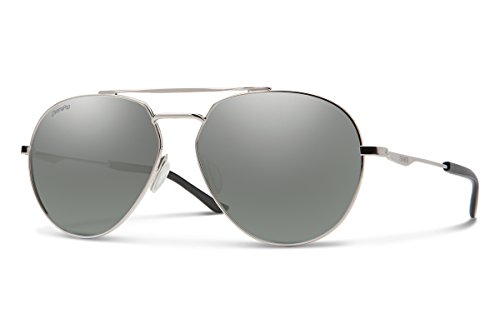 Smith Westgate Chroma Pop Polarized Sunglasses, Silver / ChromaPop Polarized Platinum, Smith Optics Westgate ChromaPop Polarized Sunglasses