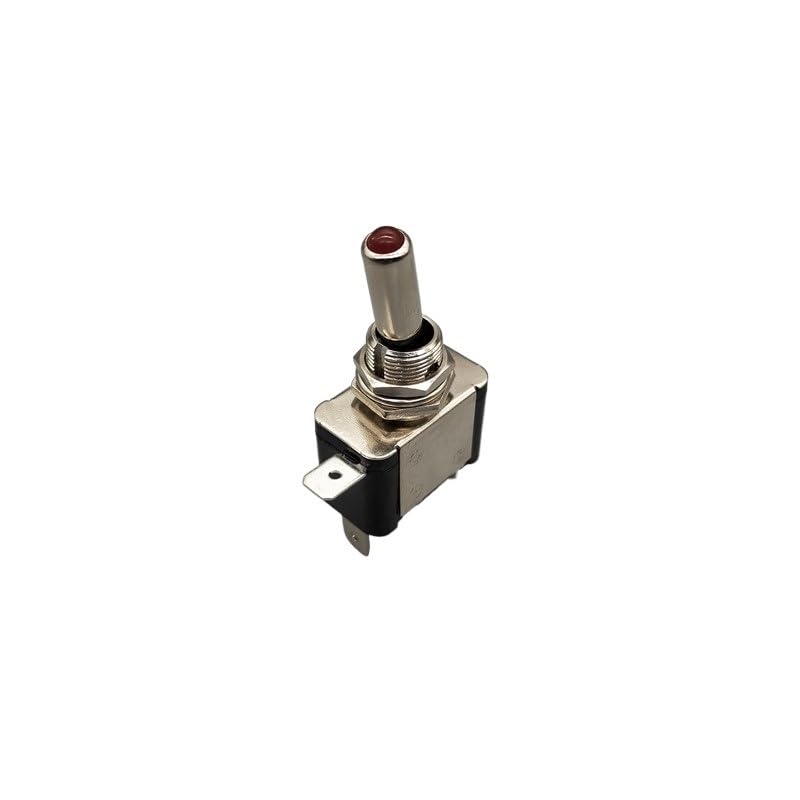 Red Blue Green Yellow White Auto Car Boat Truck Illuminated Led Toggle Switch with Safety Aircraft Flip Up Cover Guard 12V20A(Only Cap White)